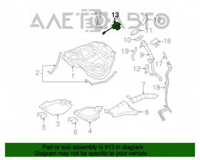 Fuel filler cap Subaru Forester 08-13 SH