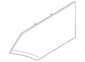 Left charging port cover for Audi E-Tron 19-23