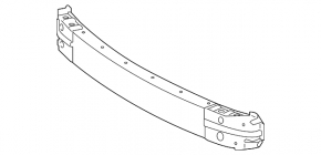Front bumper reinforcement for Toyota Corolla 14-16