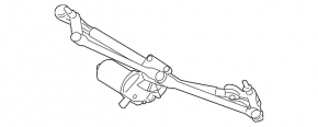BMW X5 E70 07-13 Windscreen Wiper Motor Without Linkage