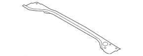 Metal wiper pan Hyundai Kona 18-23