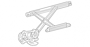 Front right window lift with motor for Lexus ES300 ES330