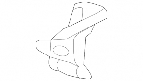 Left tailgate shock absorber bracket for Honda CRV 17-22