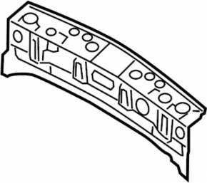 Infiniti FX35 09-13 rear panel