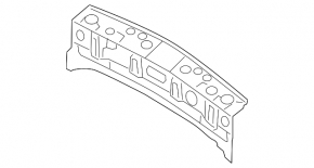 Infiniti FX35 09-13 rear panel