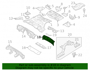 Infiniti FX35 09-13 rear panel