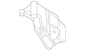 Automatic transmission bracket VW Touareg 11-17 3.6