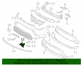 Left fog light plug Kia Soul 14-16 prerest