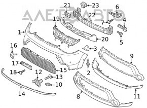 Left fog light plug Kia Soul 14-16 prerest