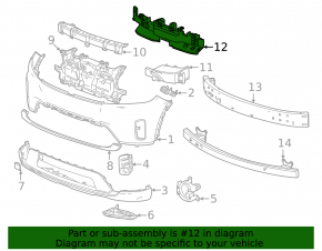 Honda Prologue 24-26 Front Bumper Absorber