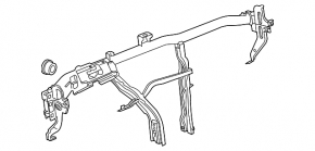 Under-torpedo pipe reinforcement Audi Q3 8U 15-18