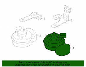 Signal high Audi A3 22-26