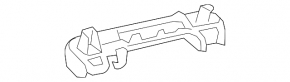 Ceiling handle rear right Mercedes GLC 16-22 black
