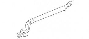 Battery terminal negative Ford Fiesta 11-13