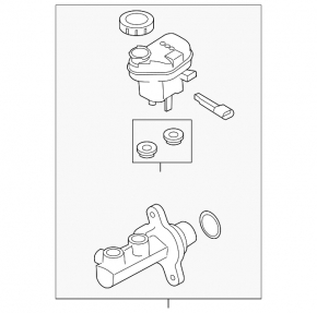 Ford Explorer 16-19 Master Brake Cylinder
