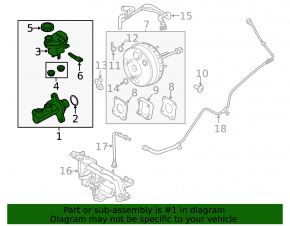 Ford Explorer 16-19 Master Brake Cylinder