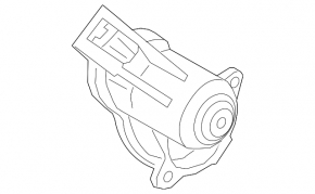 Rear left caliper motor Mazda CX-3 16-21 AWD