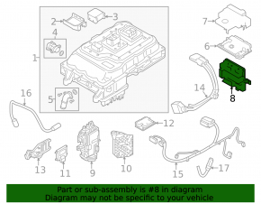 Integrated Relay Power Supply BMW i3 14-20