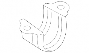 Front stabilizer mounting bracket left BMW 3 F30 12-18