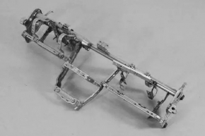 Under-torpedo pipe reinforcement Dodge Dart 13-16 rusty