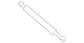 Left trunk lid shock absorber for Subaru Legacy 10-14