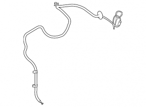 Kia Optima 11-15 Trunk Lock Release Cable
