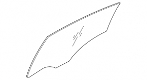 Glass of the rear left door Kia Forte 4d 14-18