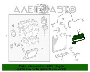 Heater Toyota Highlander 14-19