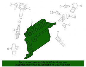 Toyota Prius 30 10-10 ECU engine computer