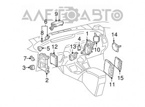 Computer power manager control Toyota Prius 30 10-10