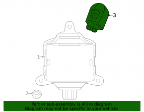 Warning Buzzer Toyota Highlander 20-25 brown