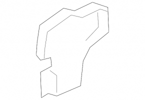 Bracket for the interior hood release handle for the Porsche Macan 15-26