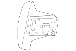 Left steering wheel paddle shifter Kia Niro 23- HEV, PHEV