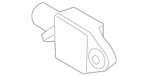 Airbag sensor front left Porsche Panamera 10-16