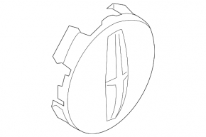 Central cap for disk Lincoln MKZ 13-20 pokes, scratches