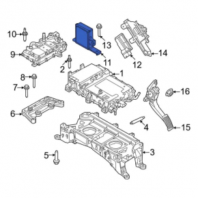 Ford Mustang Mach-E 21-23 On-Board Charger Control Unit