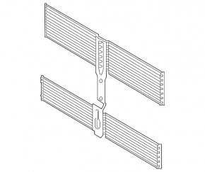 Ford Escape MK4 20-22 Radiator Shutters Separately