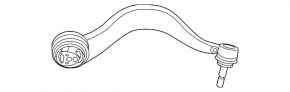 Lower control arm, front right, BMW 5 G60 24-26 AWD