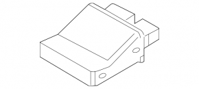 Boot lid opening module with foot VW Atlas 18-