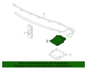 Audi Q5 Foot Tailgate Opening Control Computer 80A 18-24