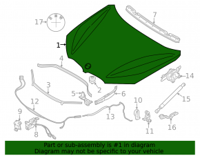 Bare hood BMW X1 F48 16-22
