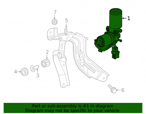 Brake booster Toyota Rav4 19-21 hybrid with bracket