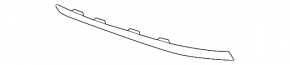 Rear bumper molding left BMW 7 G11 G12 16-19 chrome
