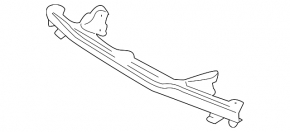 Lexus LX 03-07 front bumper reinforcement
