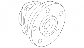 Rear left hub Volkswagen Taos 22-25