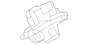 Fuel filler flap lock Toyota Prius 50 16-22
