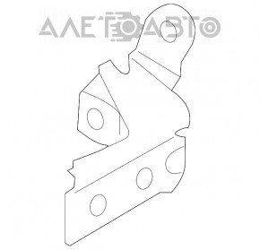 Door hinge lower front right Hyundai Sonata 11-15