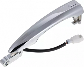 Door handle outer front left Nissan Altima 19-24 keyless chrome