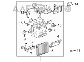 Cooling Fan Computer Lexus IS 200/300 99-05