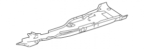 Right engine guard Mercedes X164 GL 07-12